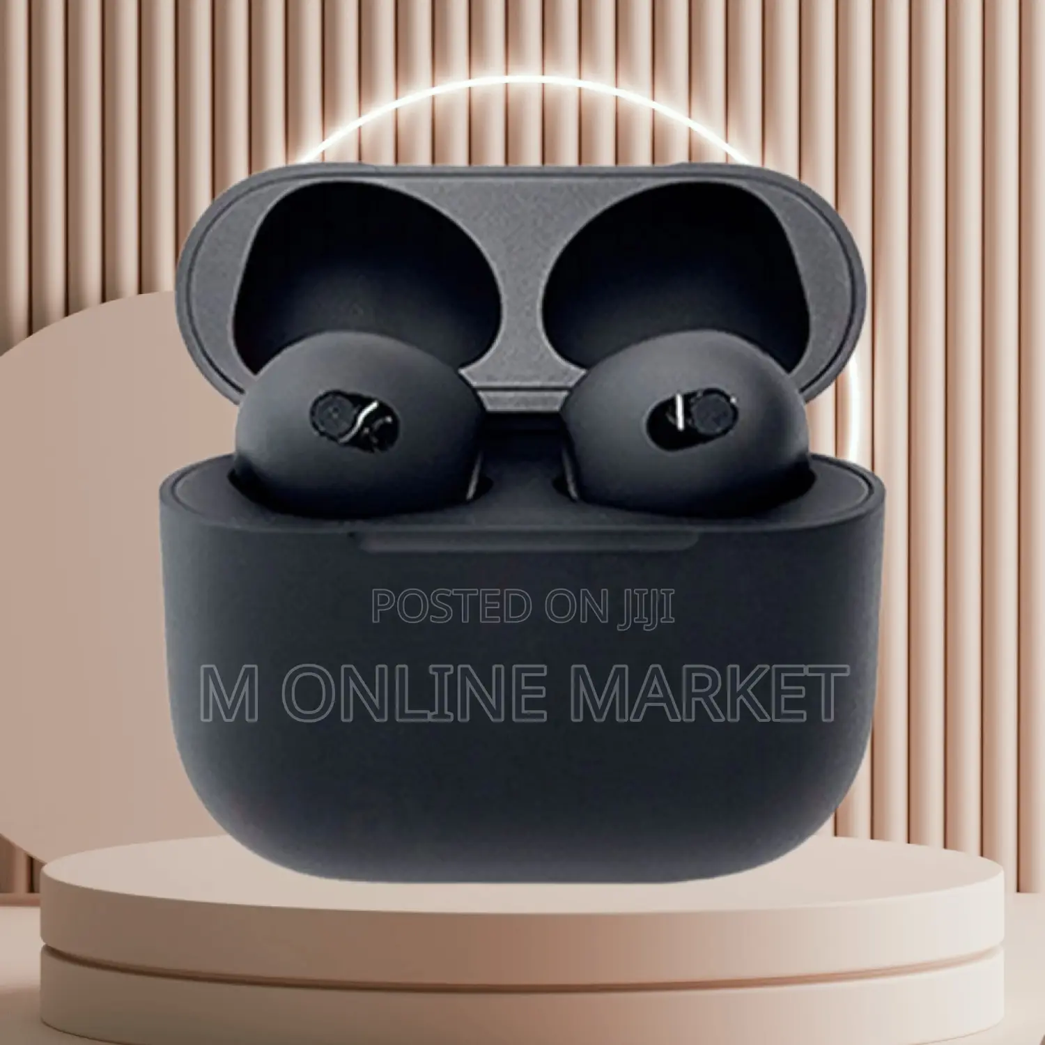 Black New Airpod Pro 3rd Gen: Immersion