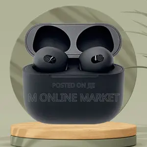 Photo - Black New Airpod Pro 3rd Gen: Sophisticated Style