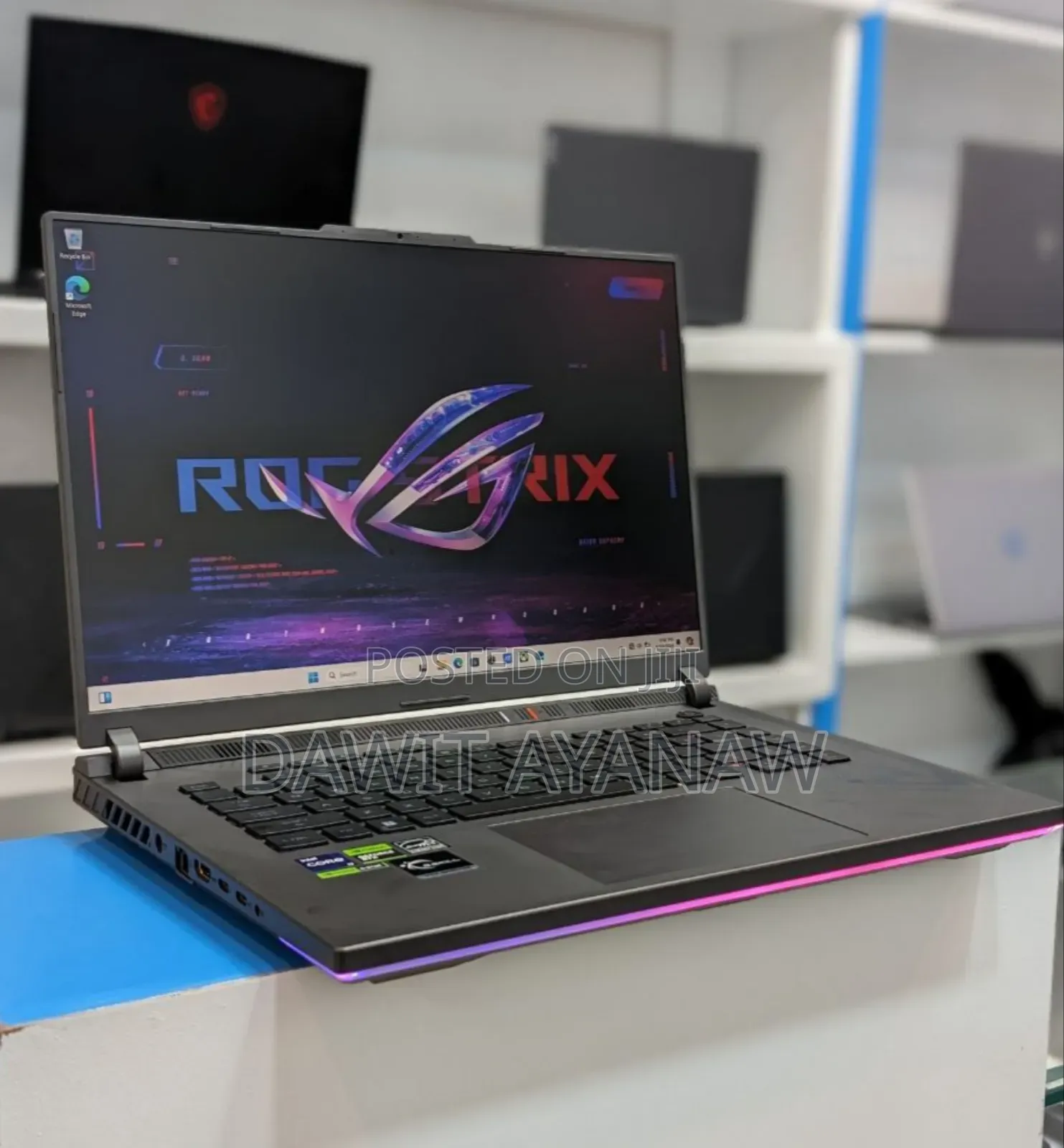 New Laptop Asus ROG Strix G16 G614 32GB Intel Core I9 SSD 1T