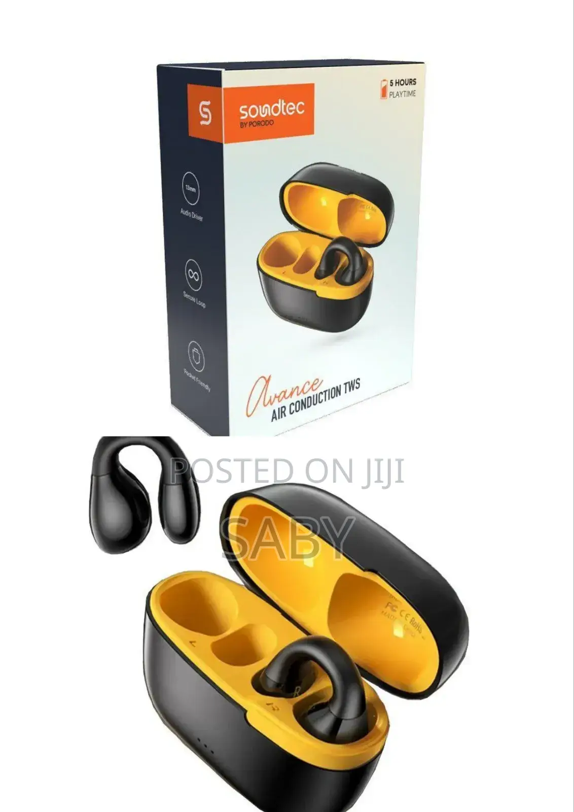 Soundtec Ear-Clip Earbuds