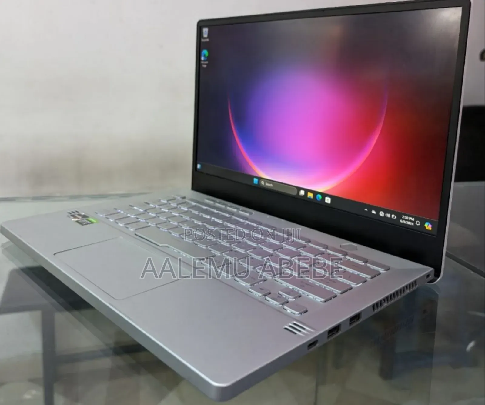 New Laptop Asus ROG Zephyrus G14 16GB AMD Ryzen 7 SSD 512GB