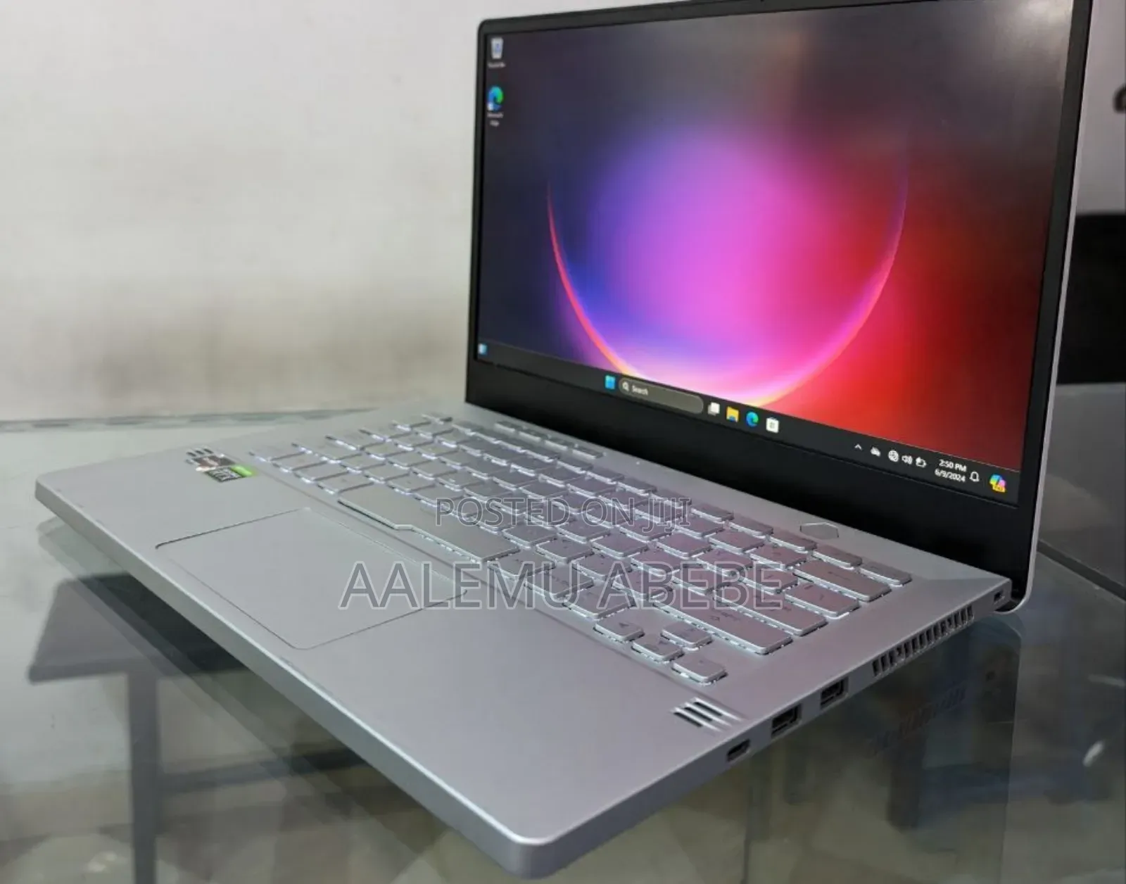 New Laptop Asus ROG Zephyrus G14 16GB AMD Ryzen 7 SSD 512GB