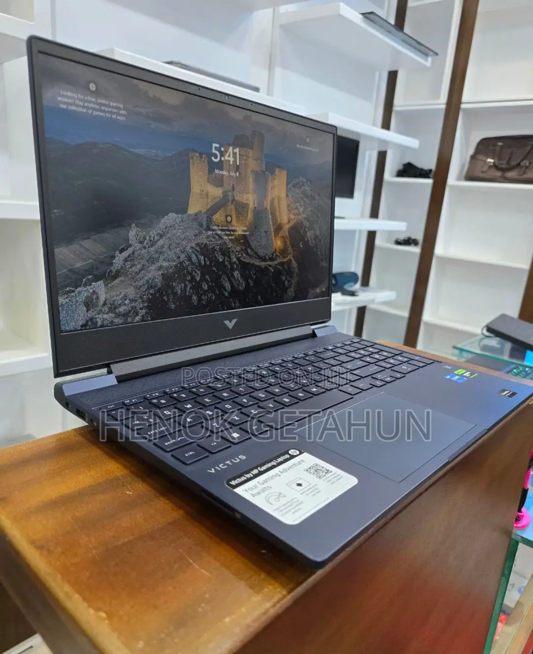 New Laptop HP Victus 15 16GB Intel Core I5 SSD 512GB