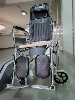 መተኛ+Wheelchair Smoother Ride,With Potty+ Shower Comfort,Gray