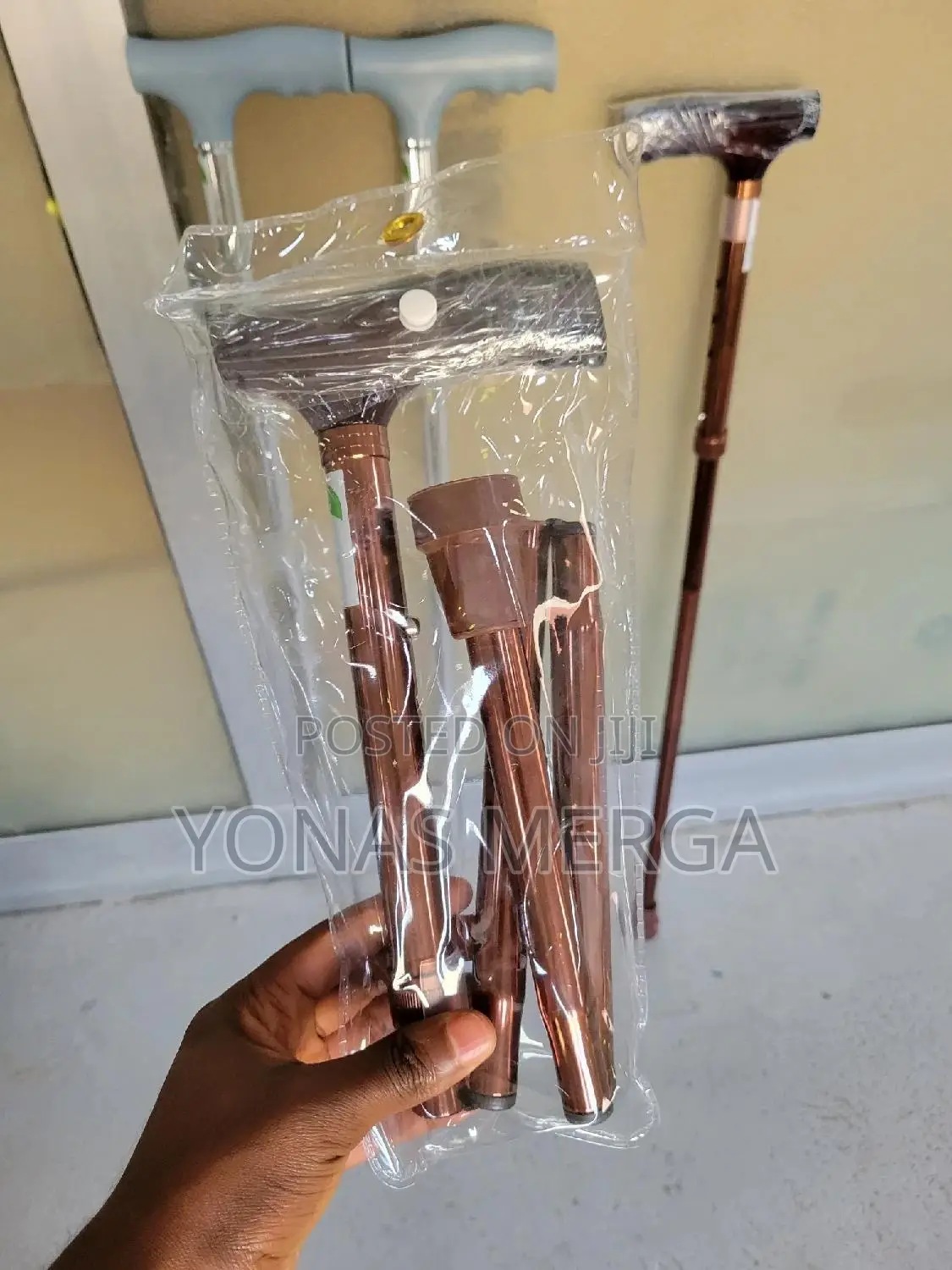 Walking Stick/ወከር -121 Silver, WALKING STICK PACK OF 1