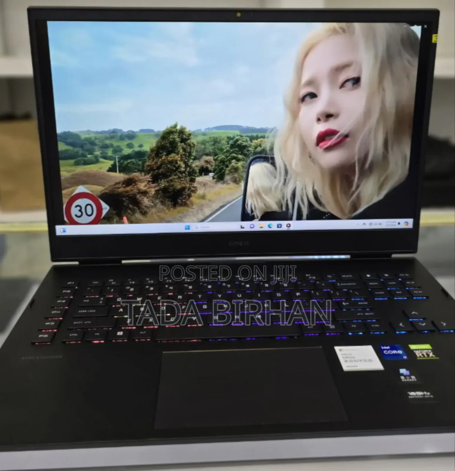 New Laptop HP Omen 17t 16GB Intel Core I9 SSD 1T