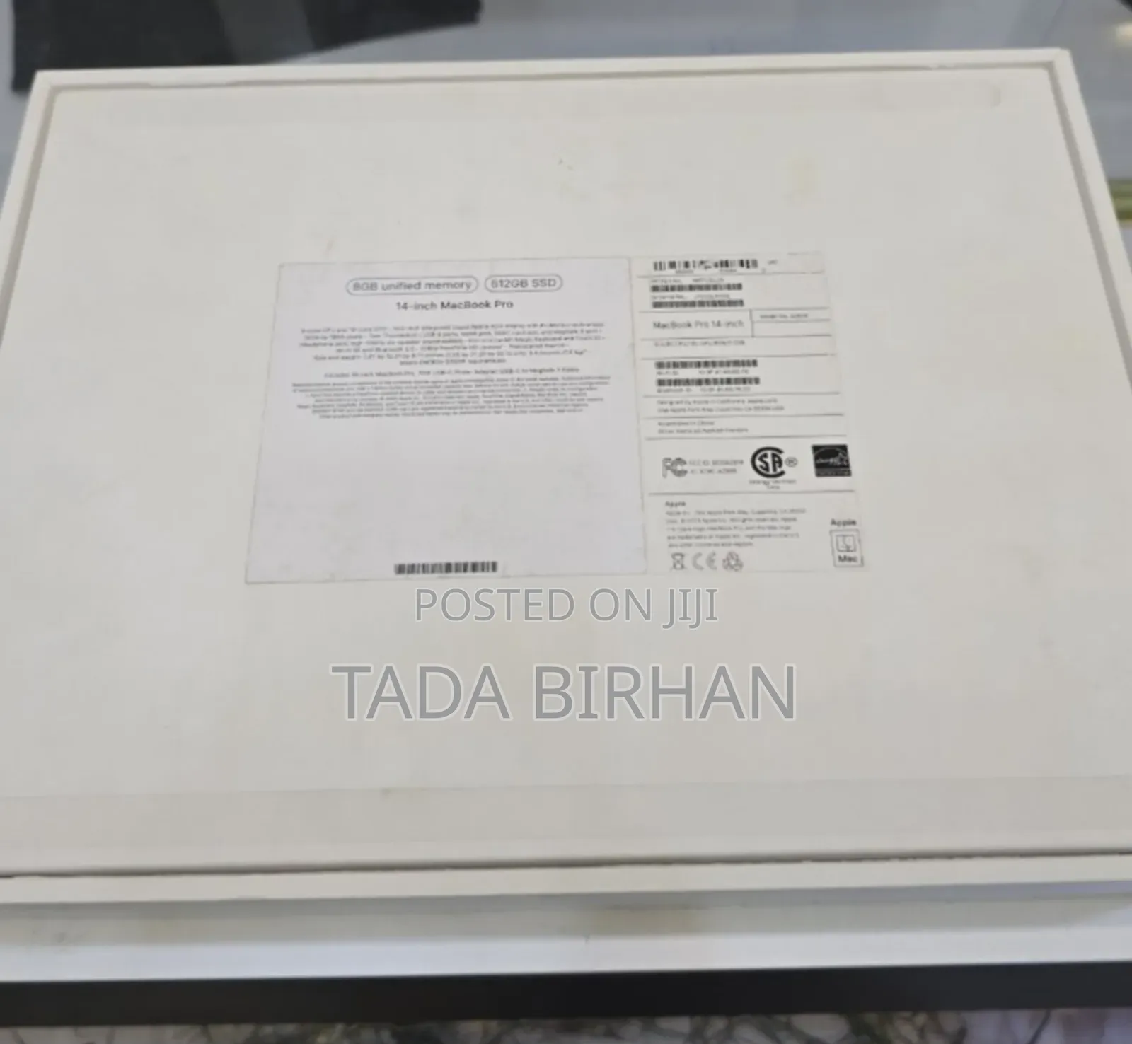 New Apple MacBook Pro 2023 M3 Max 14-Inch 8GB Apple M3 Pro SSD 512GB