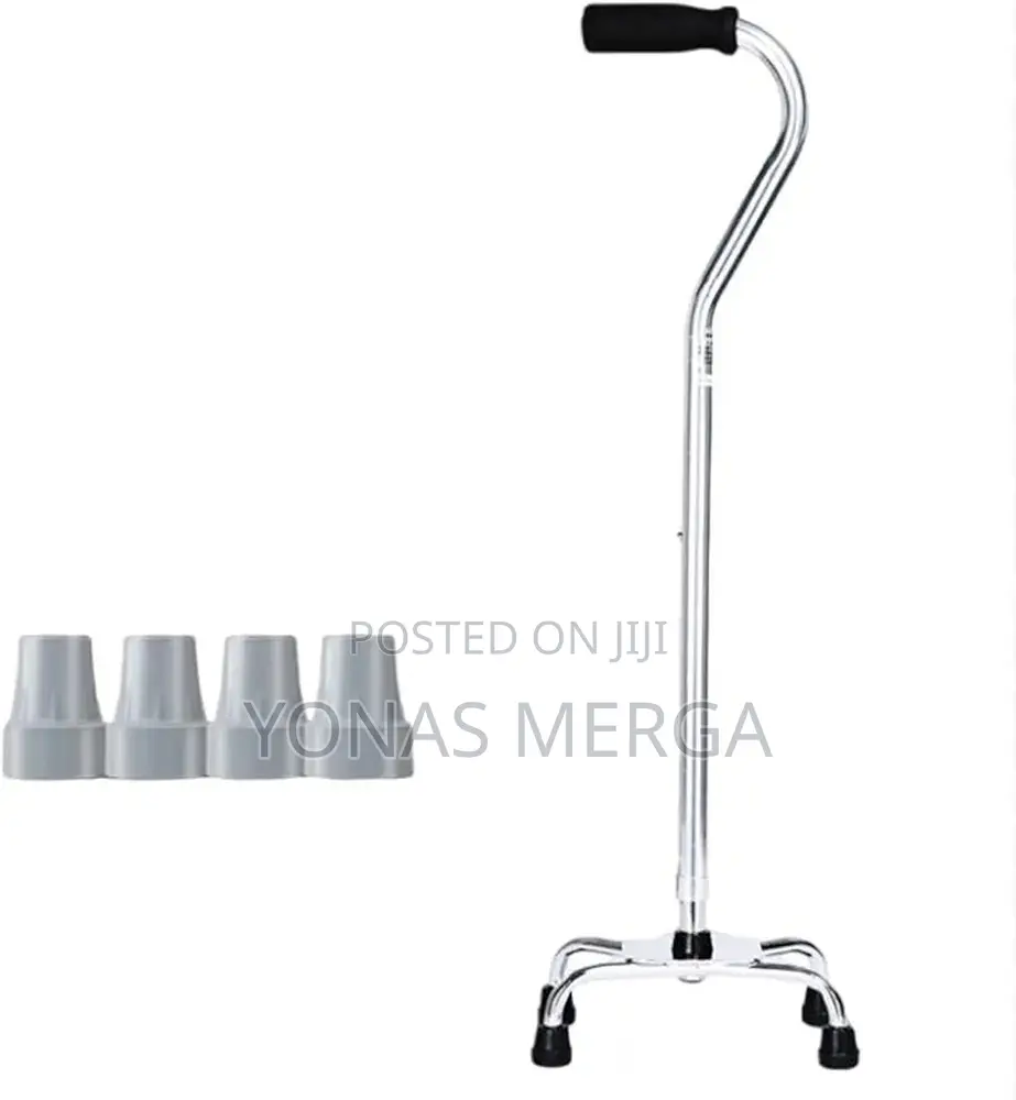 Walking Stick -W/Additional Big Tip-mobility Aid For Elderly