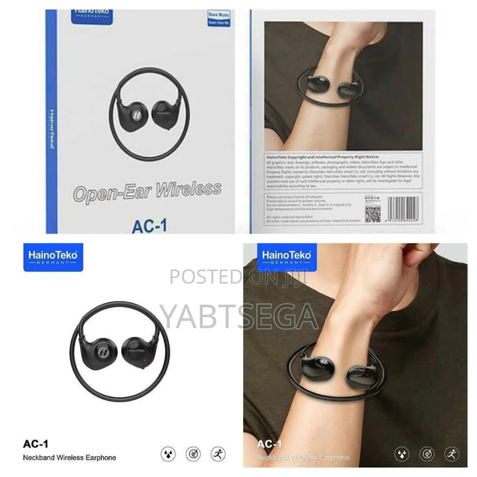 AC-1 Neckband Wireless Earphone