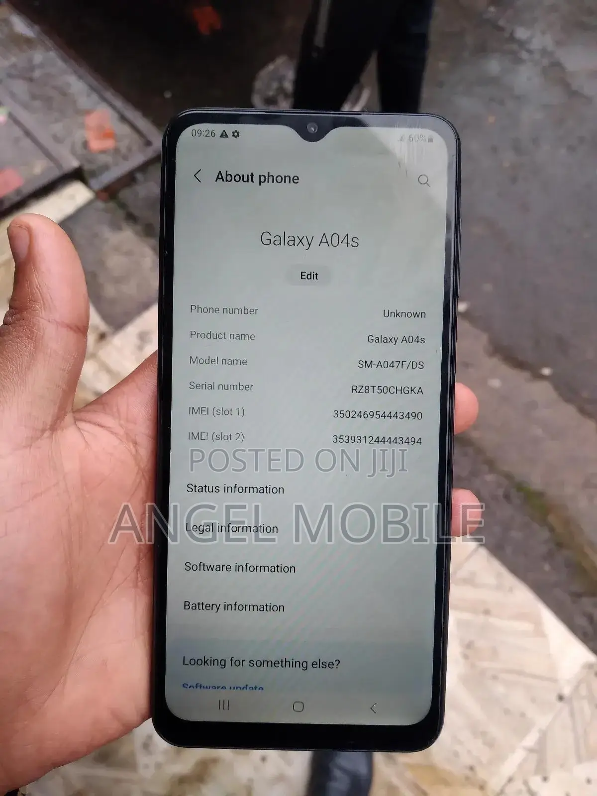 Samsung Galaxy A04s 64 GB Black