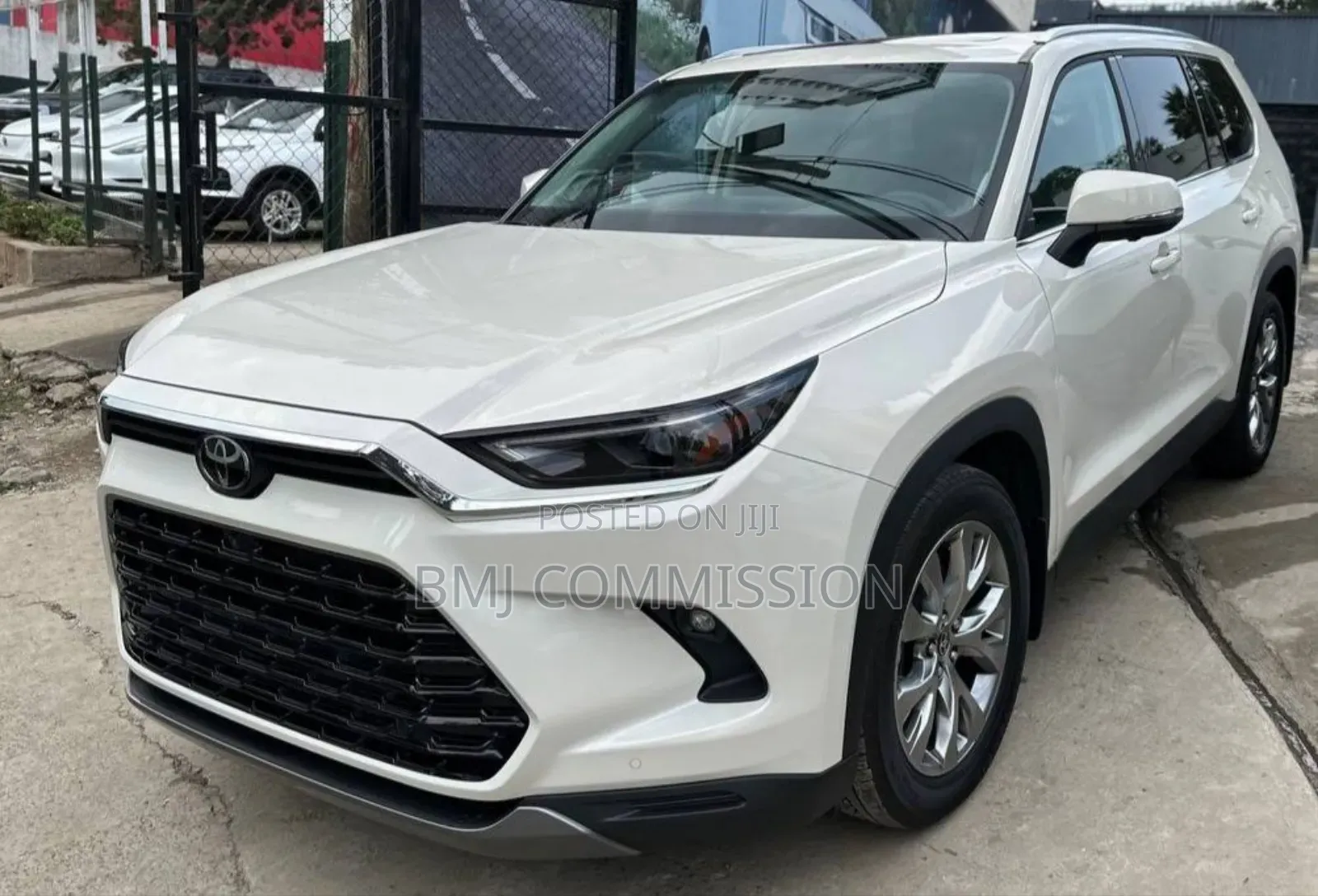 New Toyota Grand Highlander 2024 White