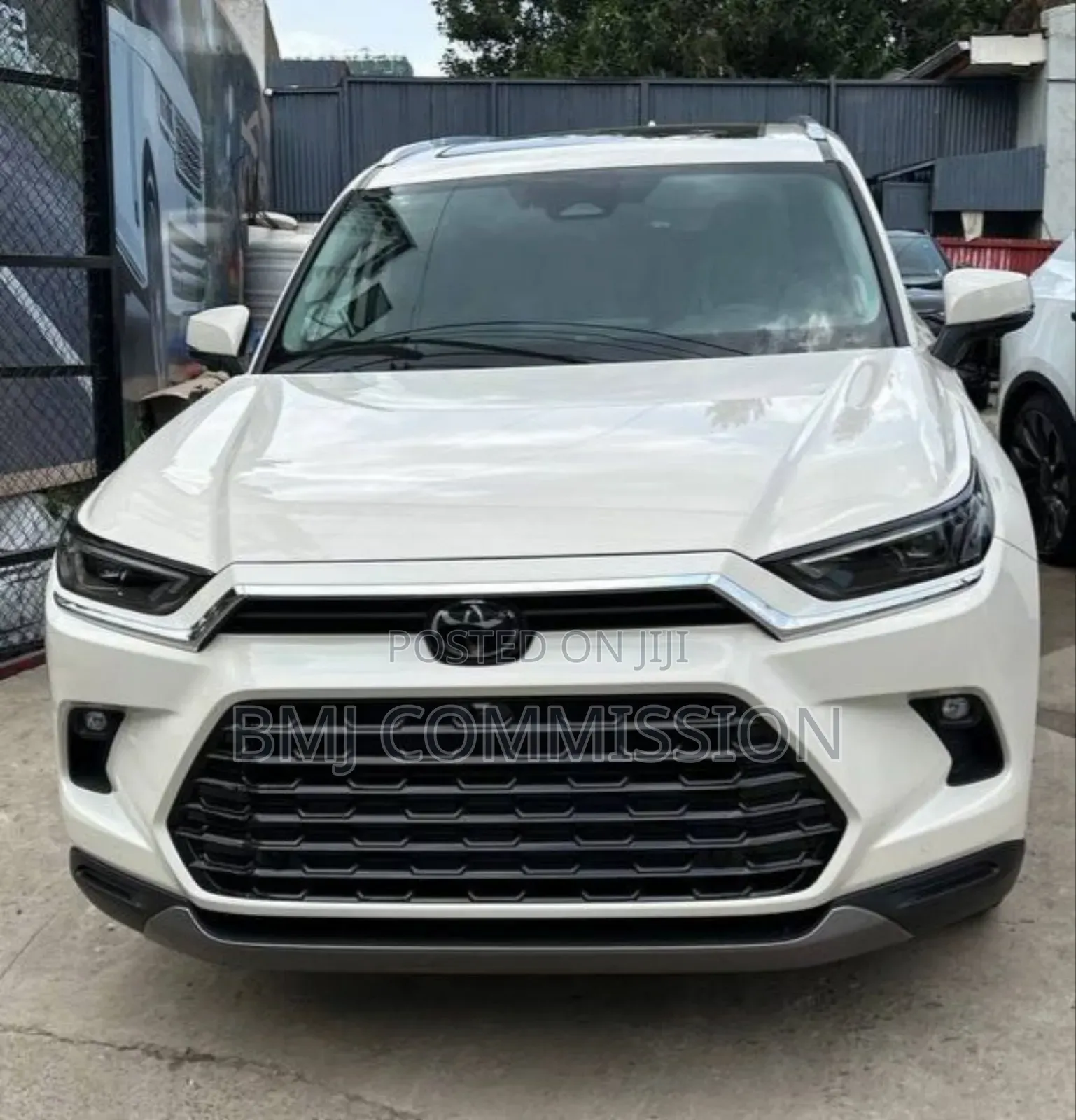 New Toyota Grand Highlander 2024 White
