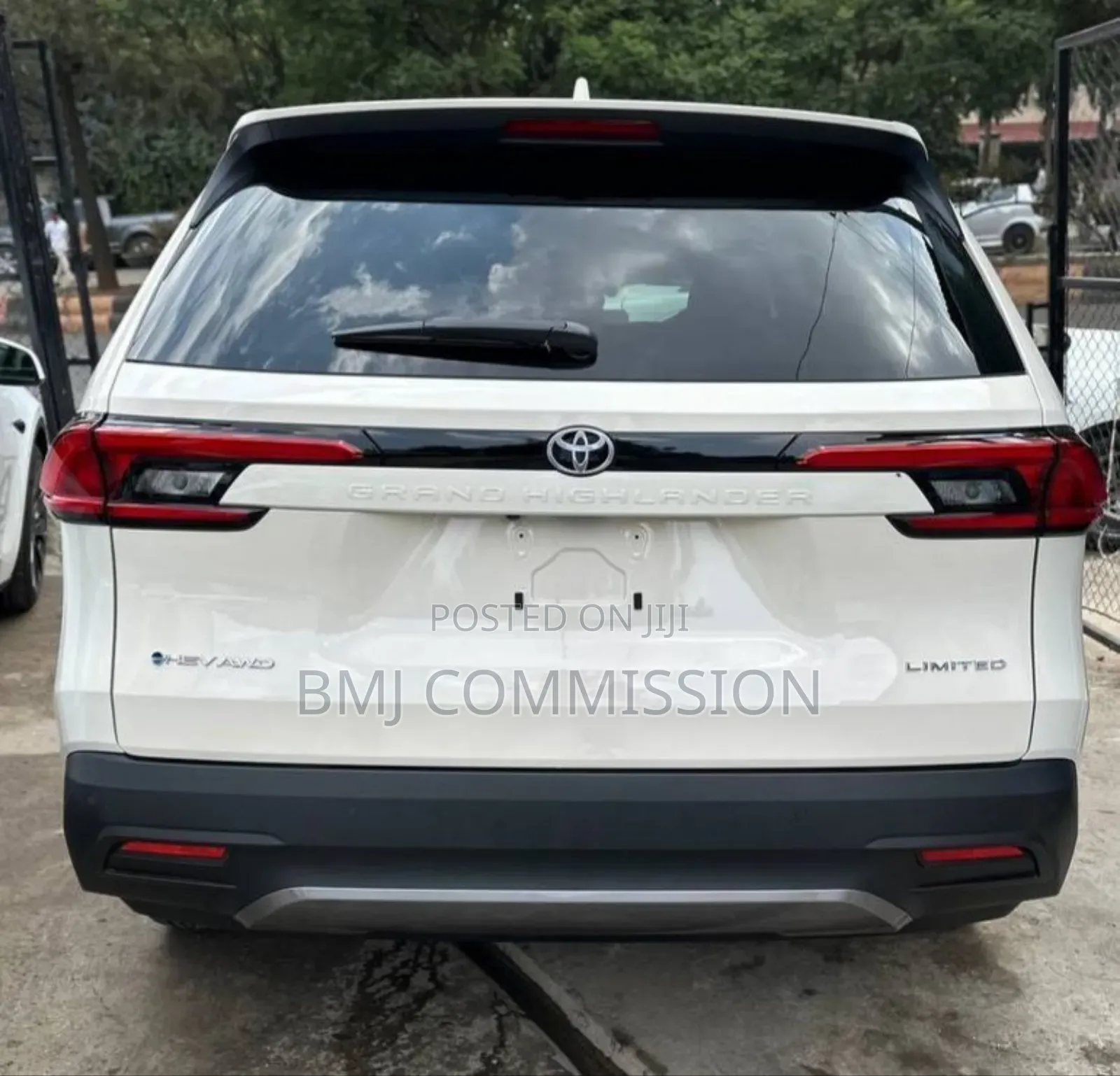 New Toyota Grand Highlander 2024 White