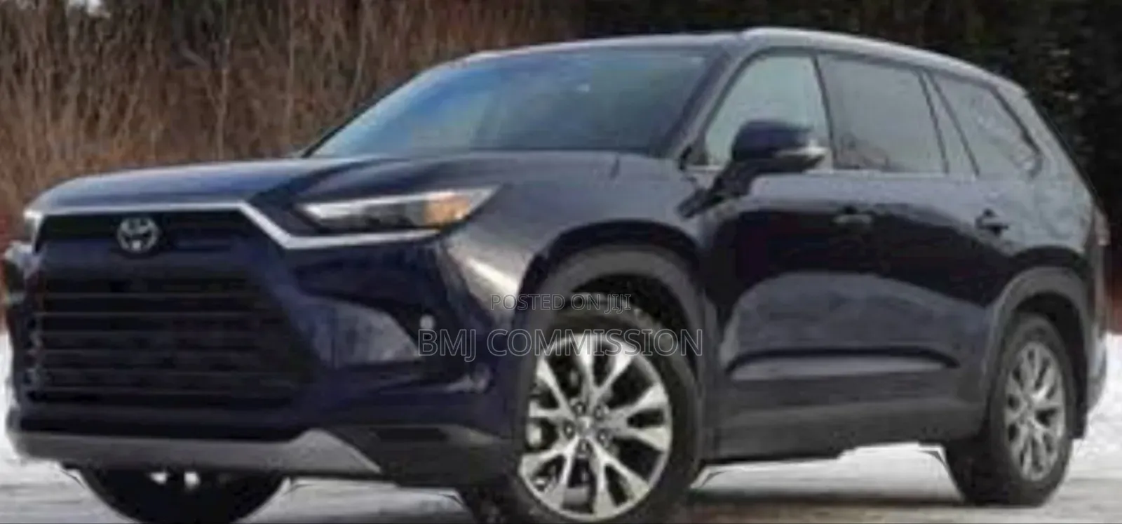 New Toyota Grand Highlander 2024 Black
