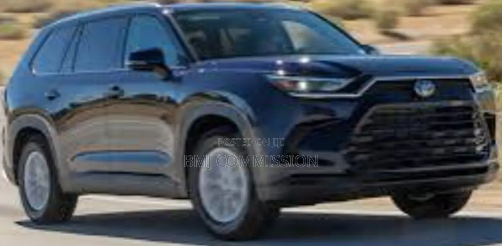 New Toyota Grand Highlander 2024 Black