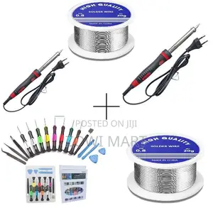 Photo - Soldering Wire + Soldering Iron 40w + Screwdrivers Set 2811