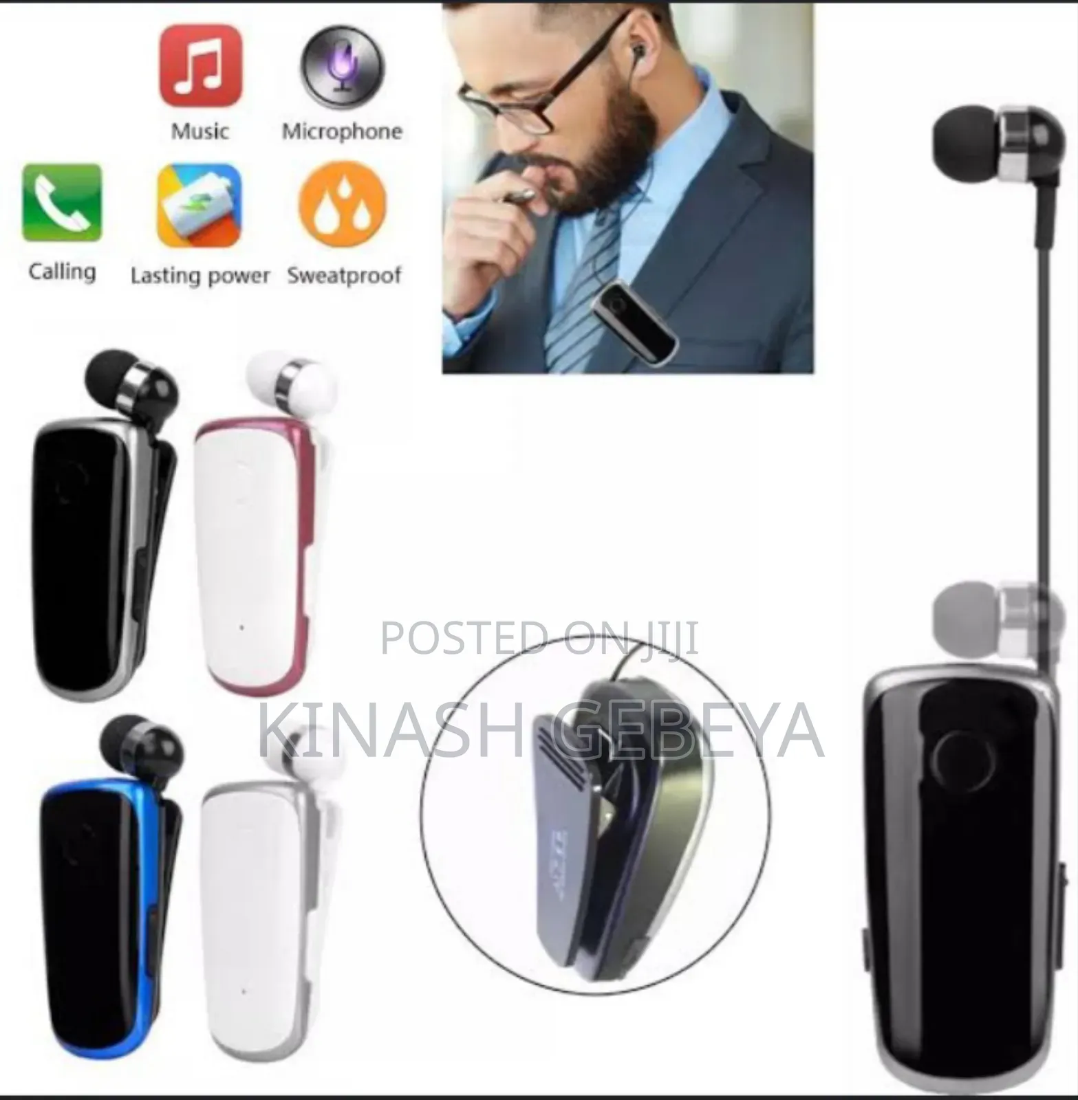 Mini Wireless Bluetooth Earphone