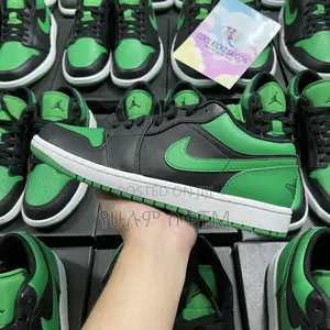 Photo - Original Air Jordan 1 Low ‘Lucky Green’ Shoes