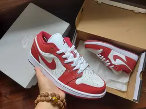 Original Air Jordan 1 Low ‘Gym Red’ Shoes