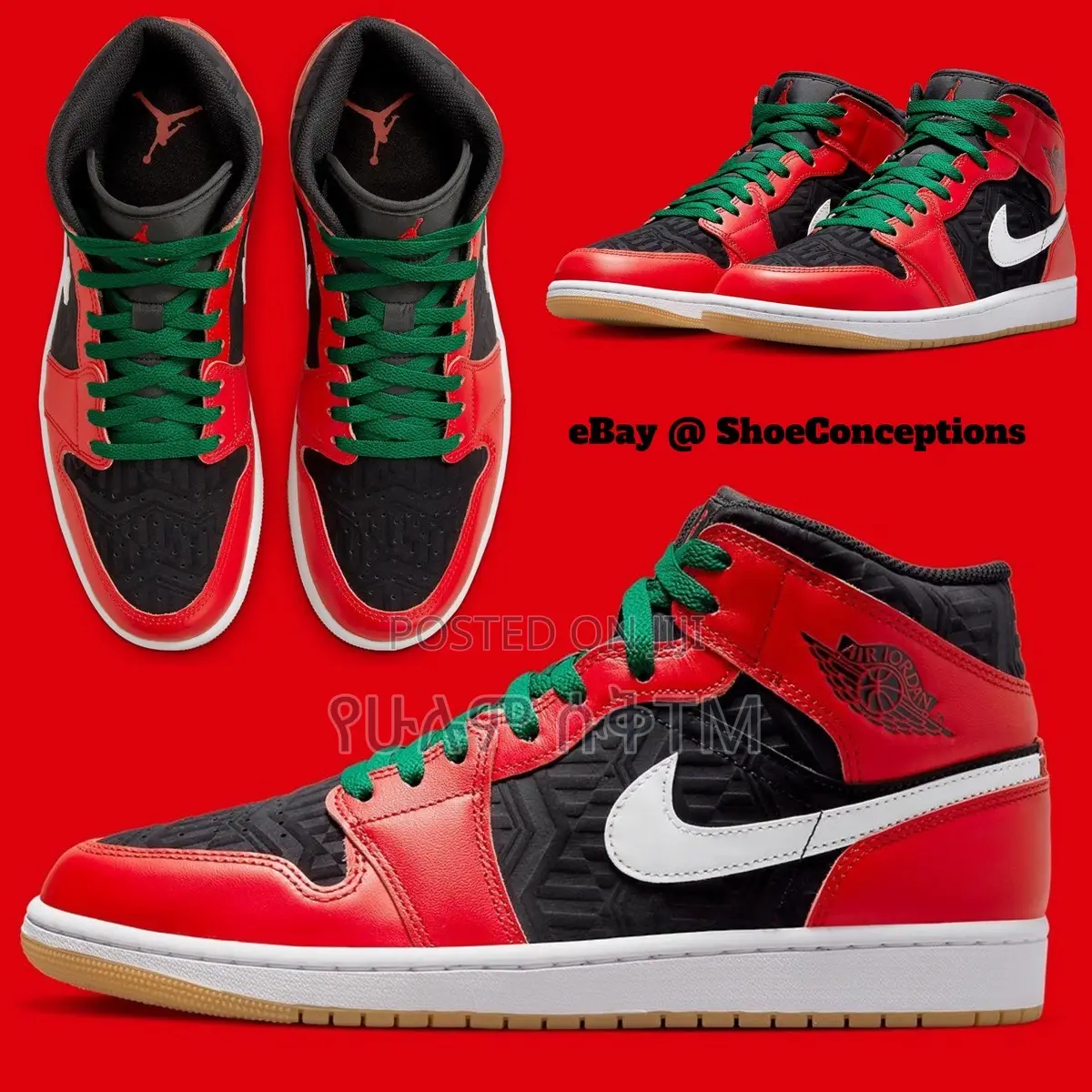 Original Air Jordan Mid SE ‘Christmas’ Shoes