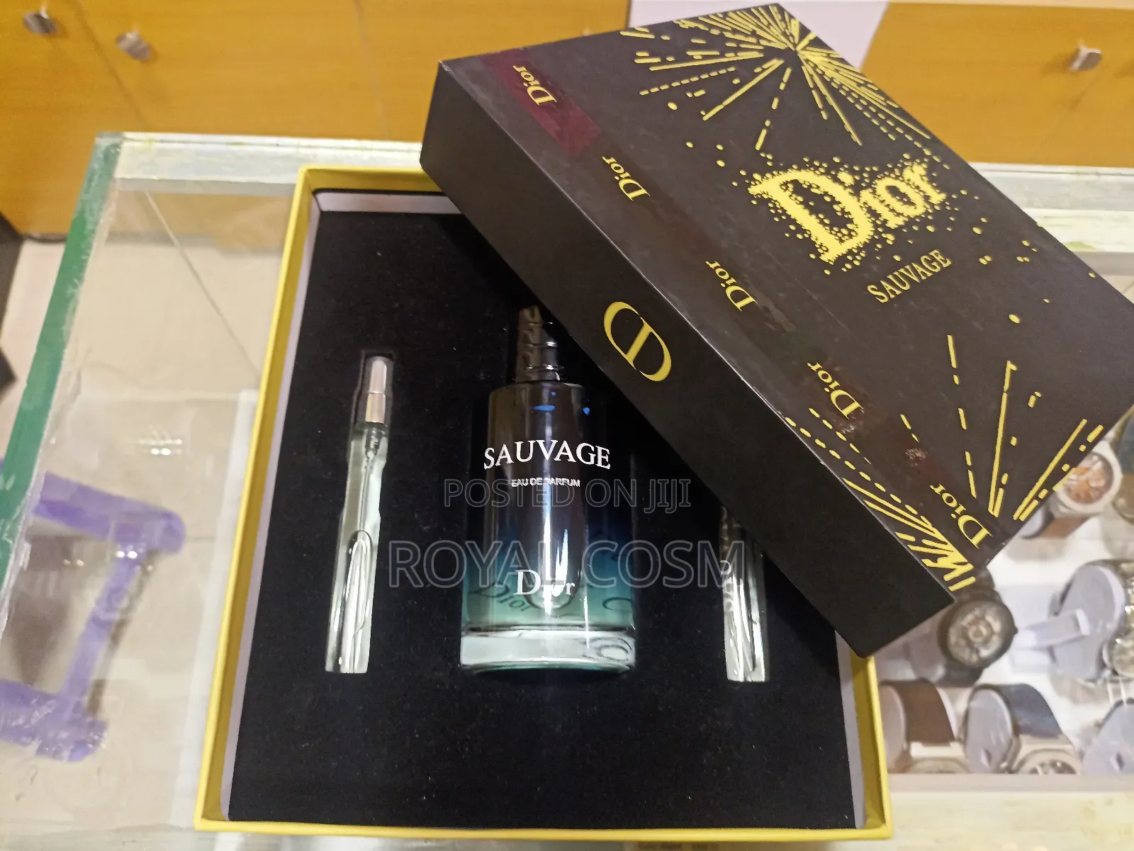 Sauvage Dior Mens Gift Set Perfume