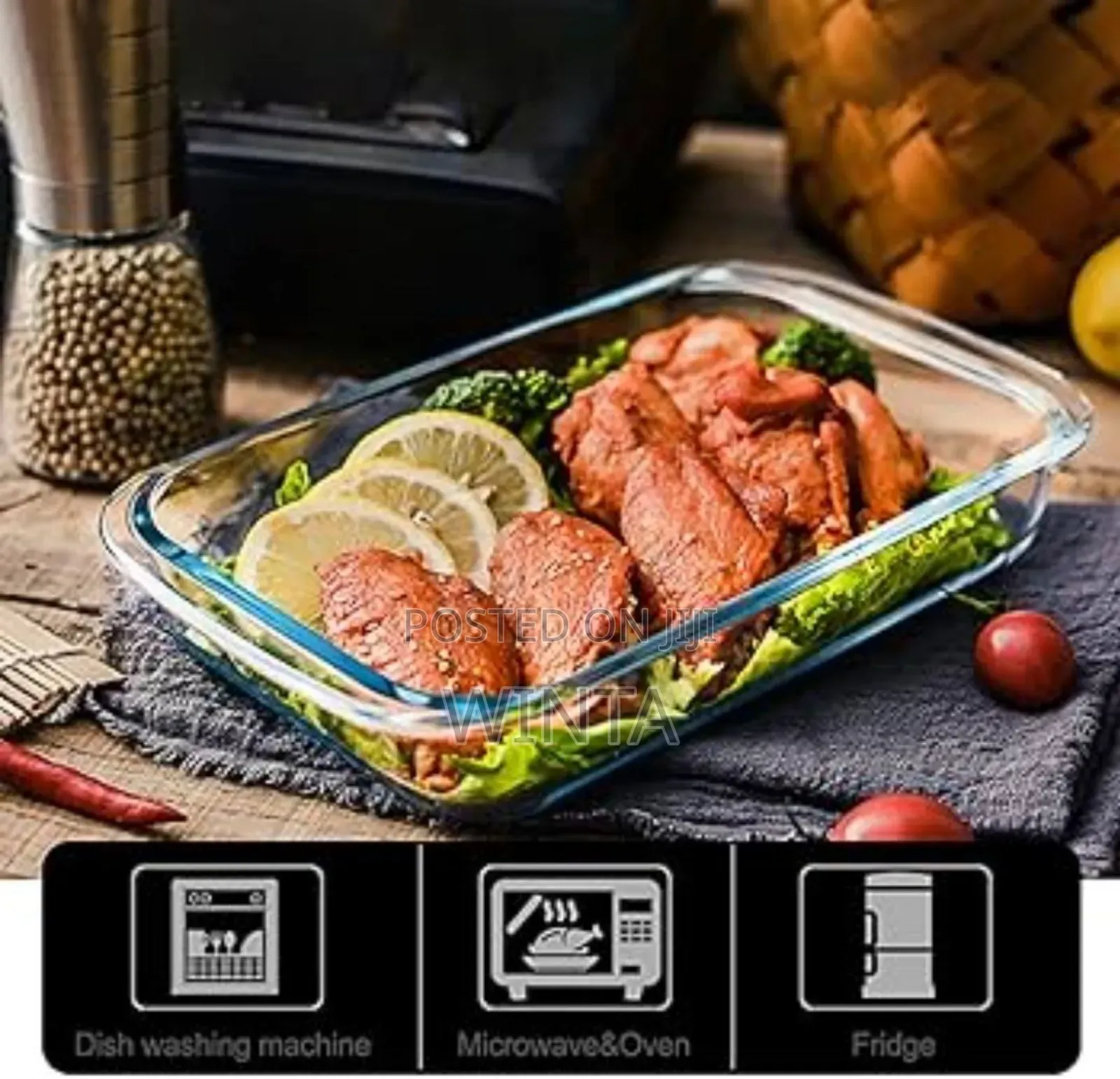 3pcs Thick Bakware/ Pantra