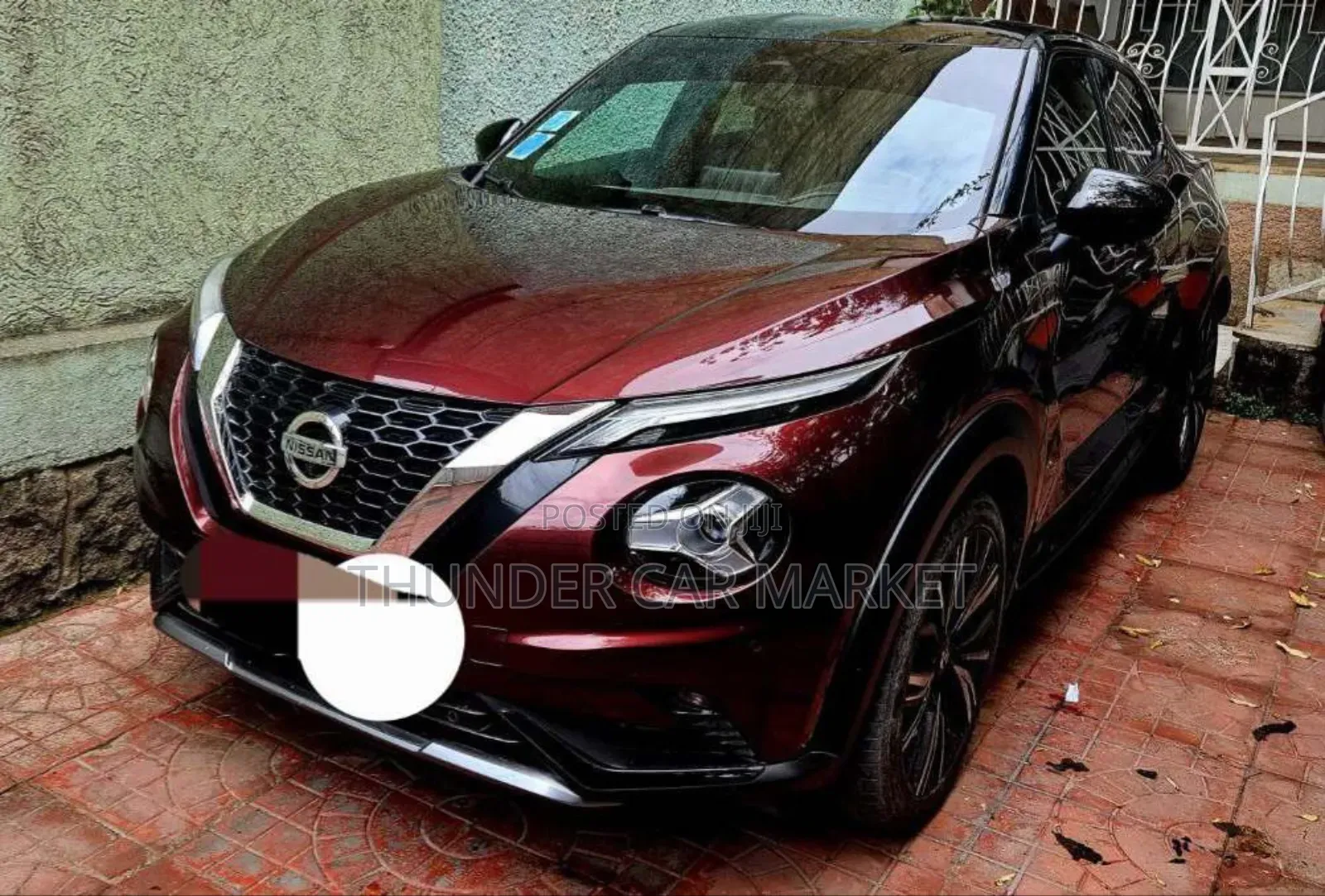 Nissan Juke 2017 Burgundy