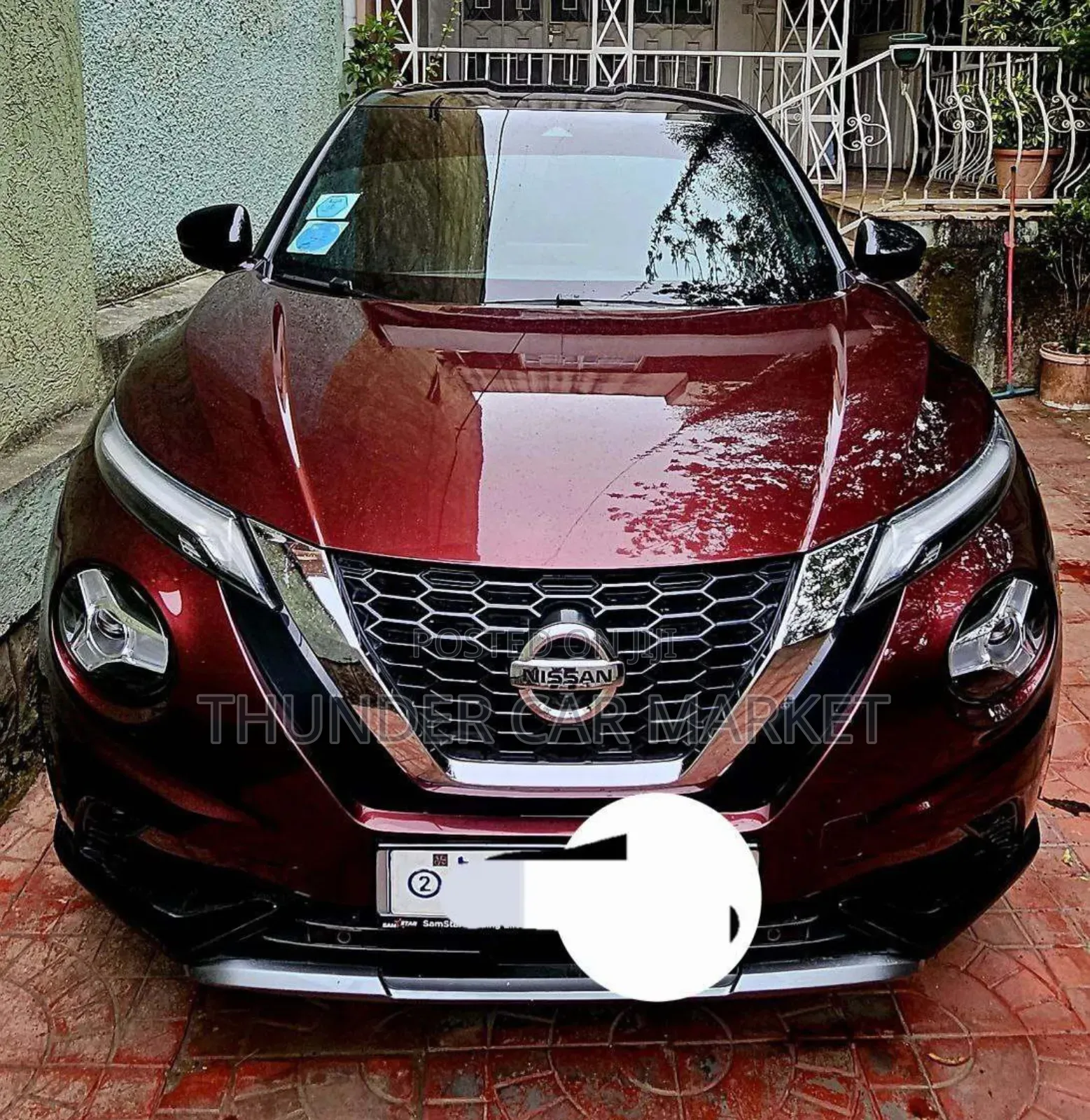 Nissan Juke 2017 Burgundy