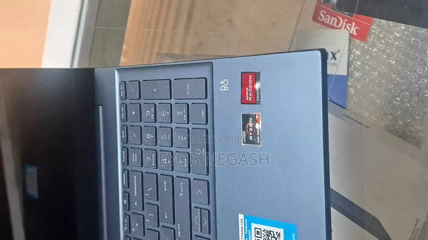 New Laptop HP Pavilion 15 8GB AMD Ryzen 7 SSD 512GB