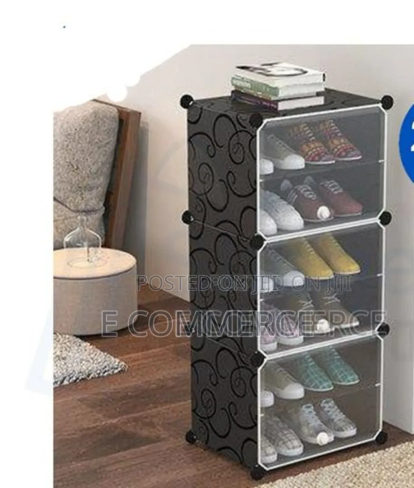 Plastic Cube Shoe Rack