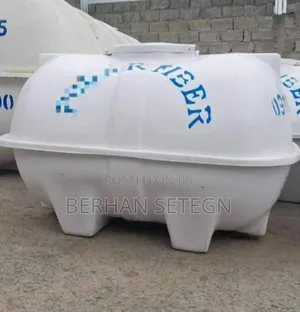 Photo - Super Fiberglass Water Tanker Horizontal Tanker Roto
