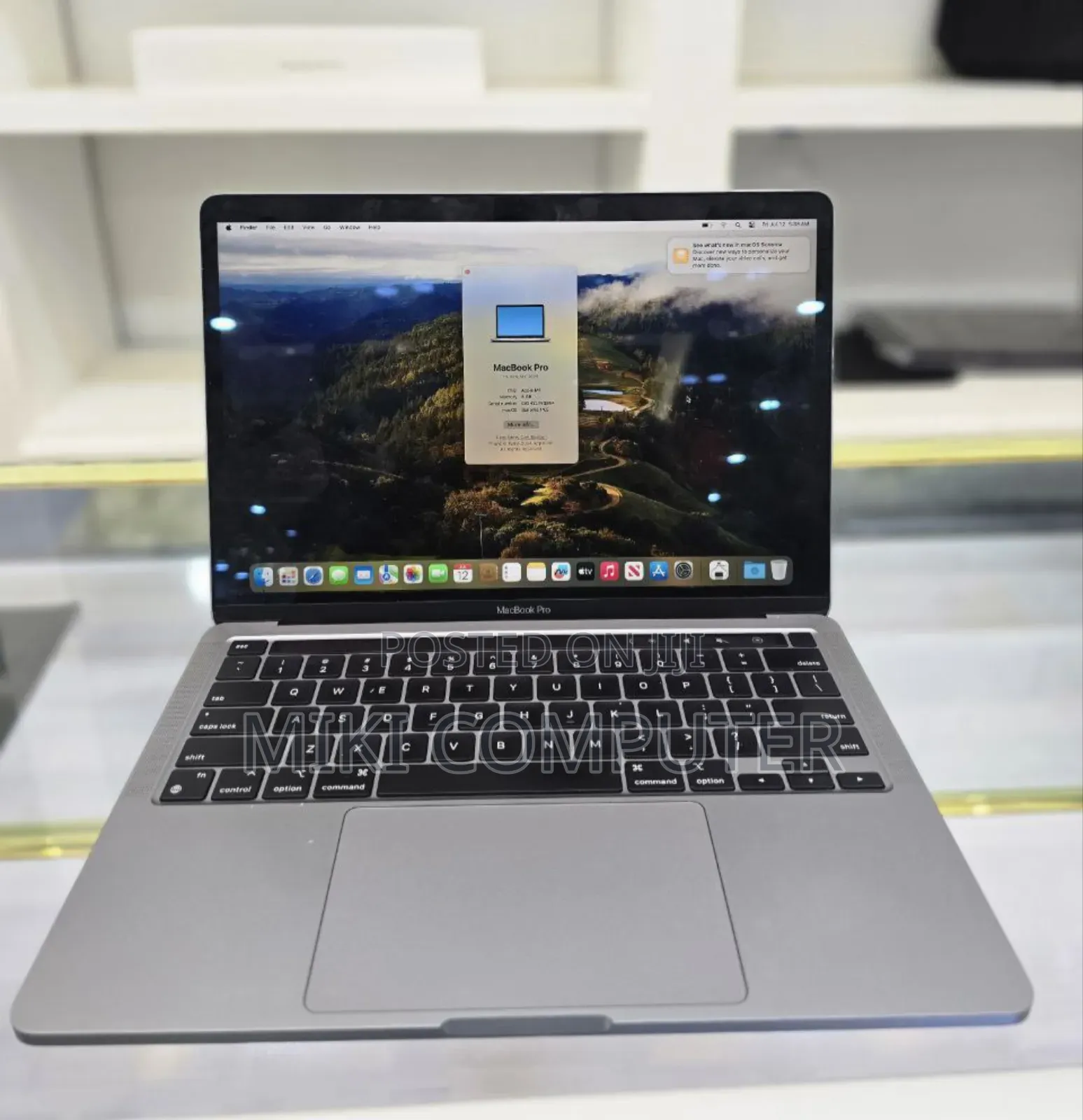 New Laptop Apple MacBook Pro M1 8GB Intel SSD 256GB