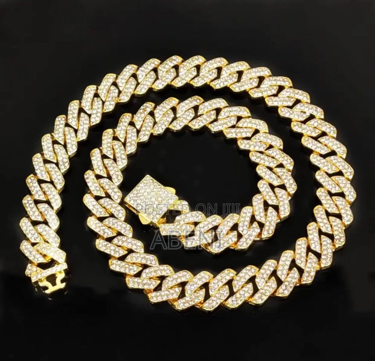 Chain Men Necklace Iced Out