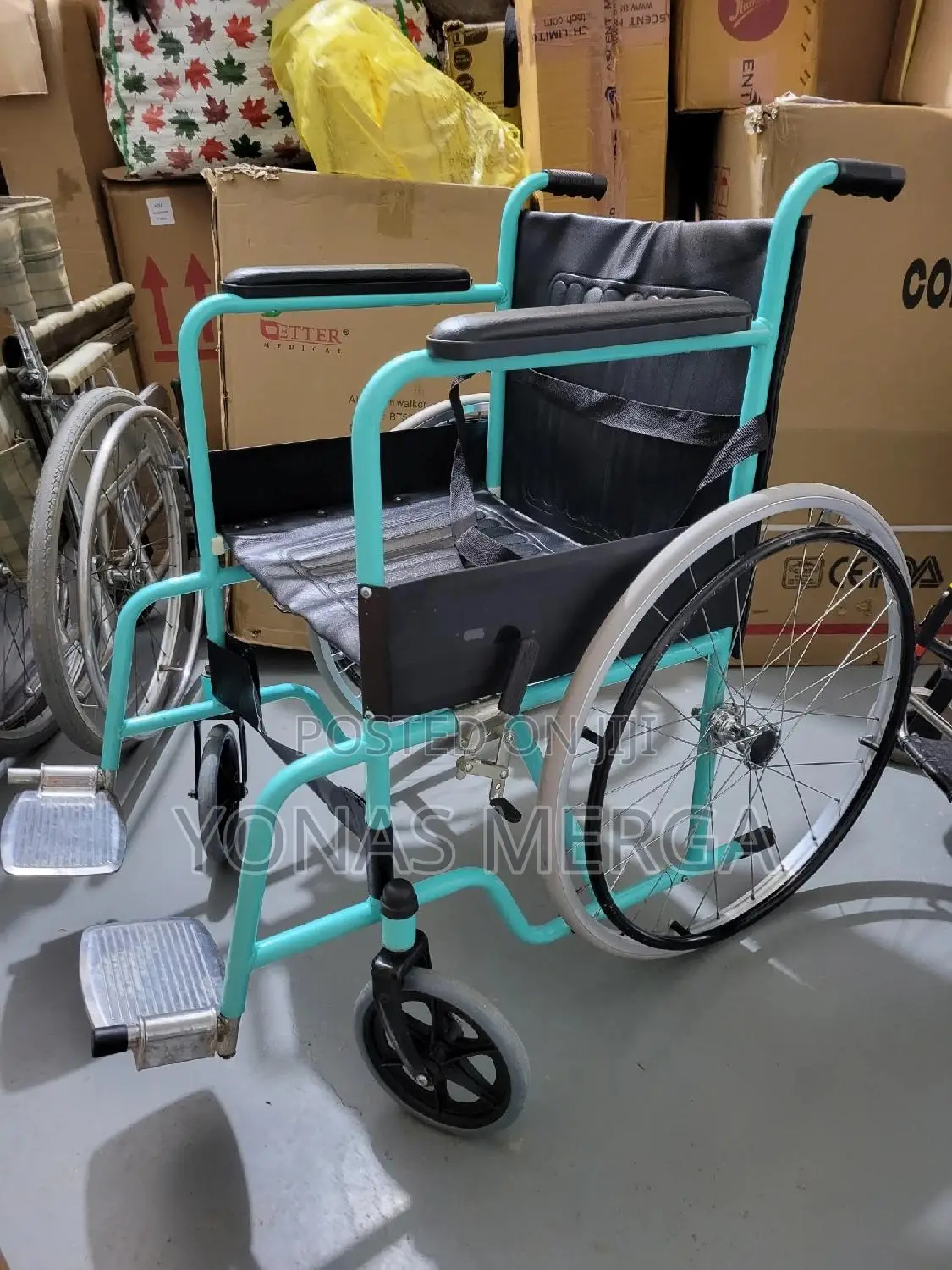 Wheelchair +Used Space Folded Back,Legs,Trunk to Facilitate