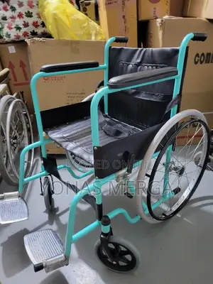 Photo - Wheelchair +Used /Household Mobile Portable Wheelchair /