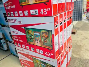 Photo - Gallery 43 Inch Tv Double Glass Smart Uhd Tv