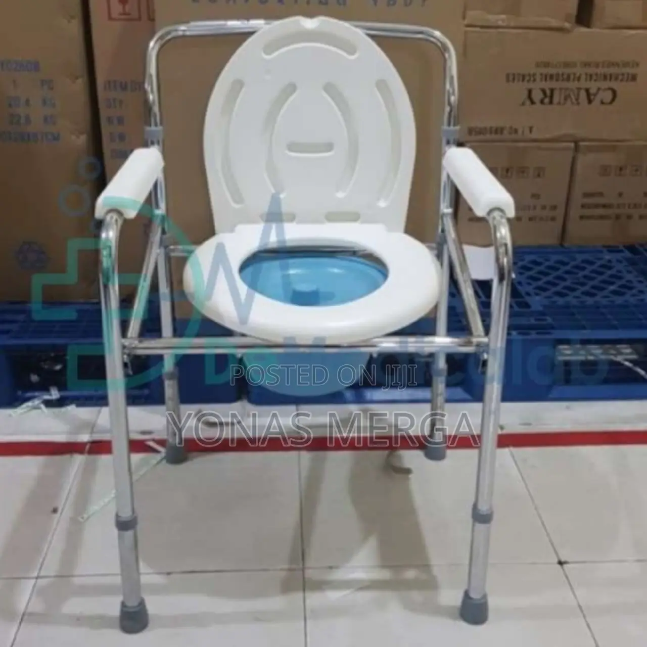 Toilet Seat + .Elderly Household Mobile Toilet (A)