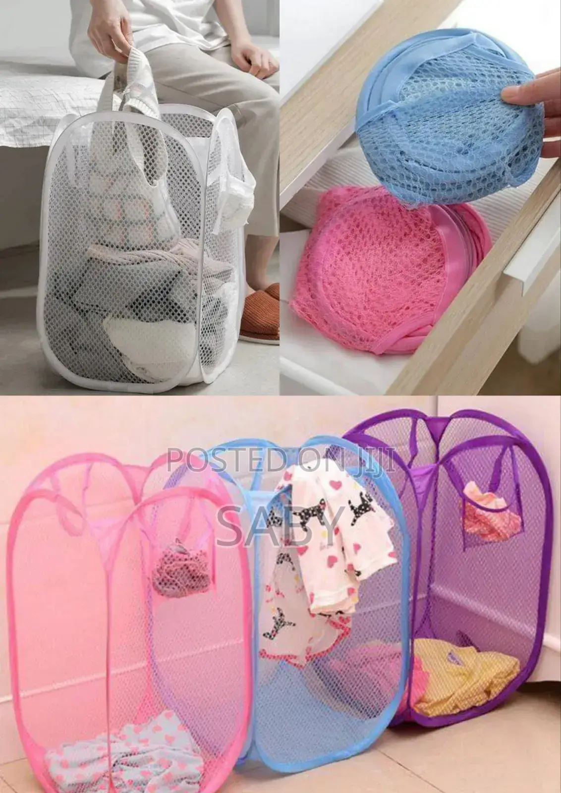 Mesh Cloth and Toy HAMPER
ተጣጣፊ ባስኬት
.
