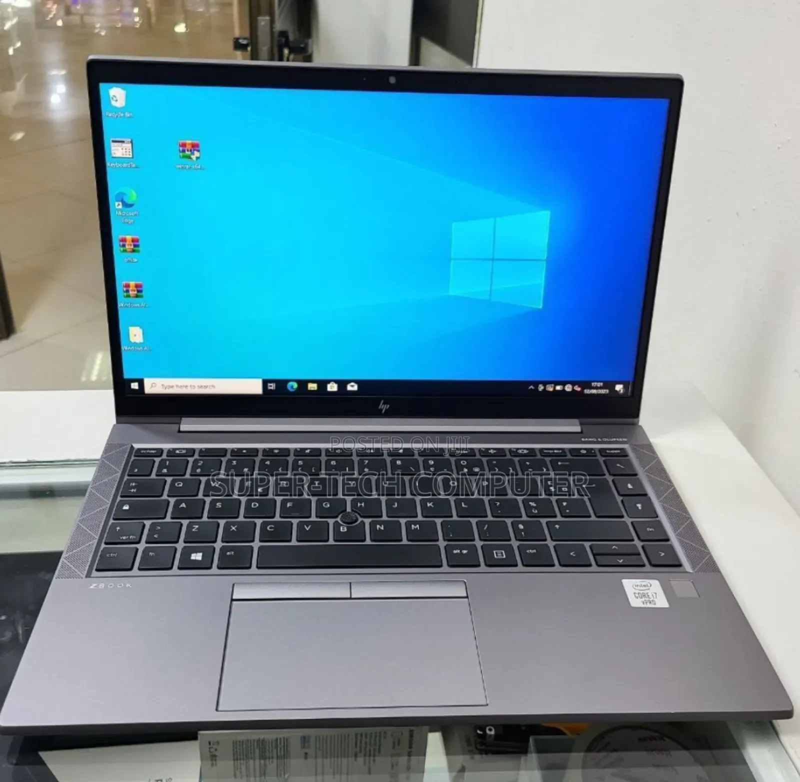 New Laptop HP Zbook Fury 15 G7 16GB Intel Core I7 SSD 512GB