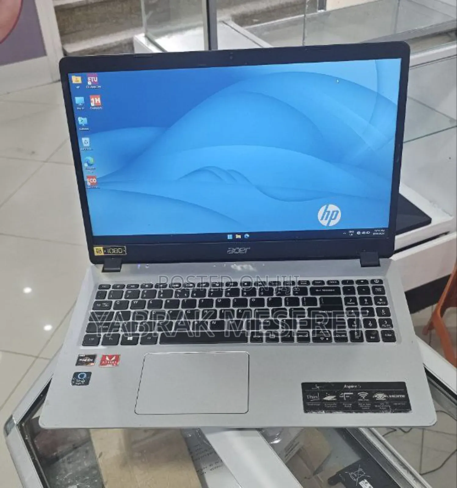 New Laptop Acer Aspire 3 8GB AMD Ryzen 3 SSD 256GB