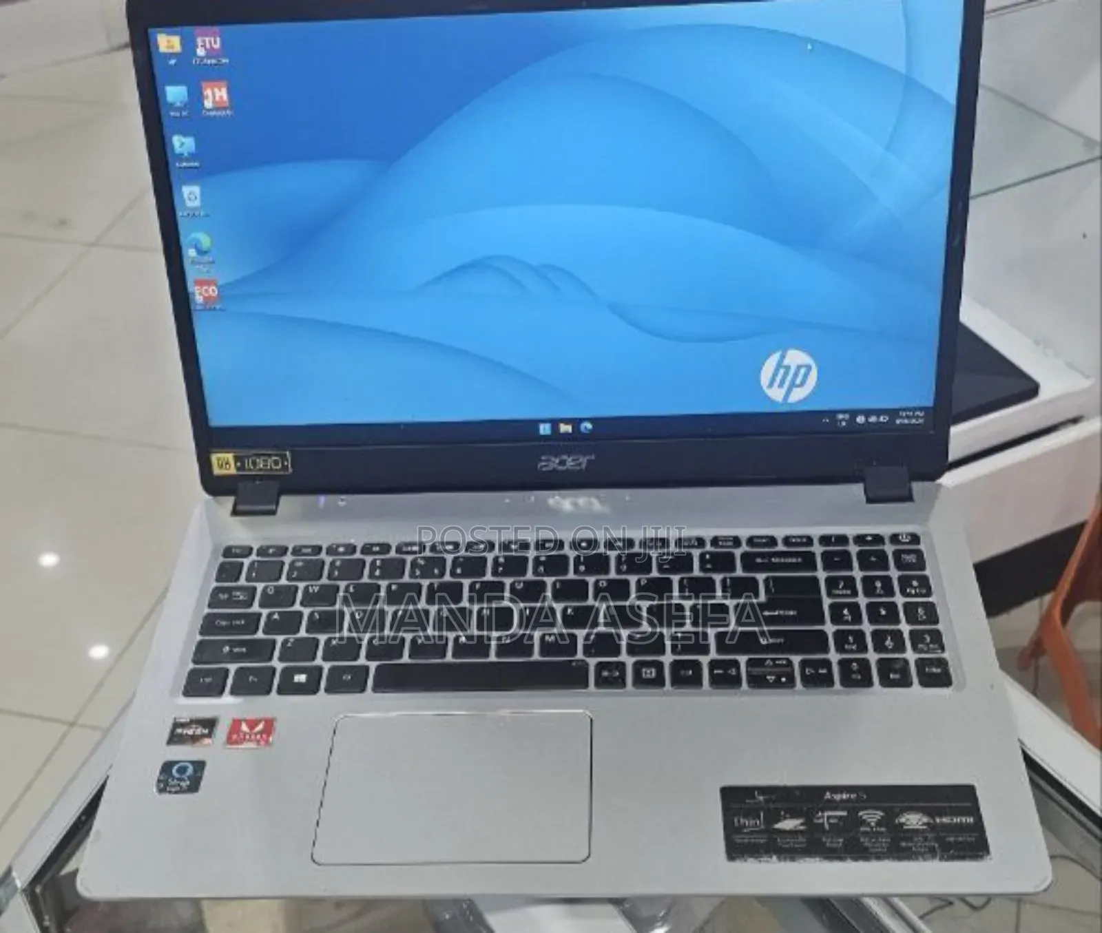 New Laptop Acer Aspire 3 8GB AMD Ryzen 3 SSD 256GB