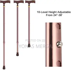 Photo - Walking Stick ×Elderly Crutches Material: Stainless Steel.