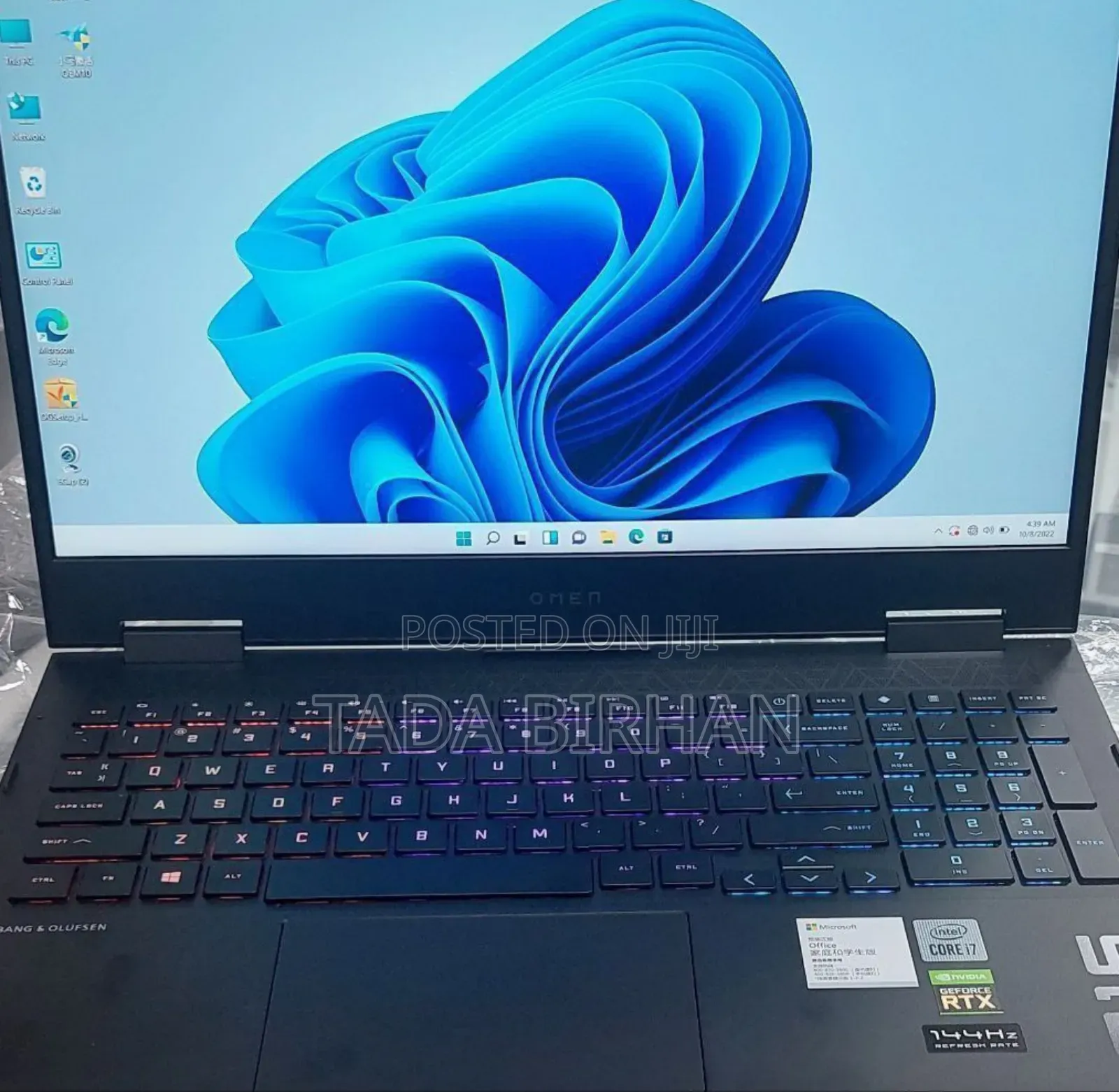 New Laptop HP Omen 15t 18GB Intel Core I7 SSD 1T