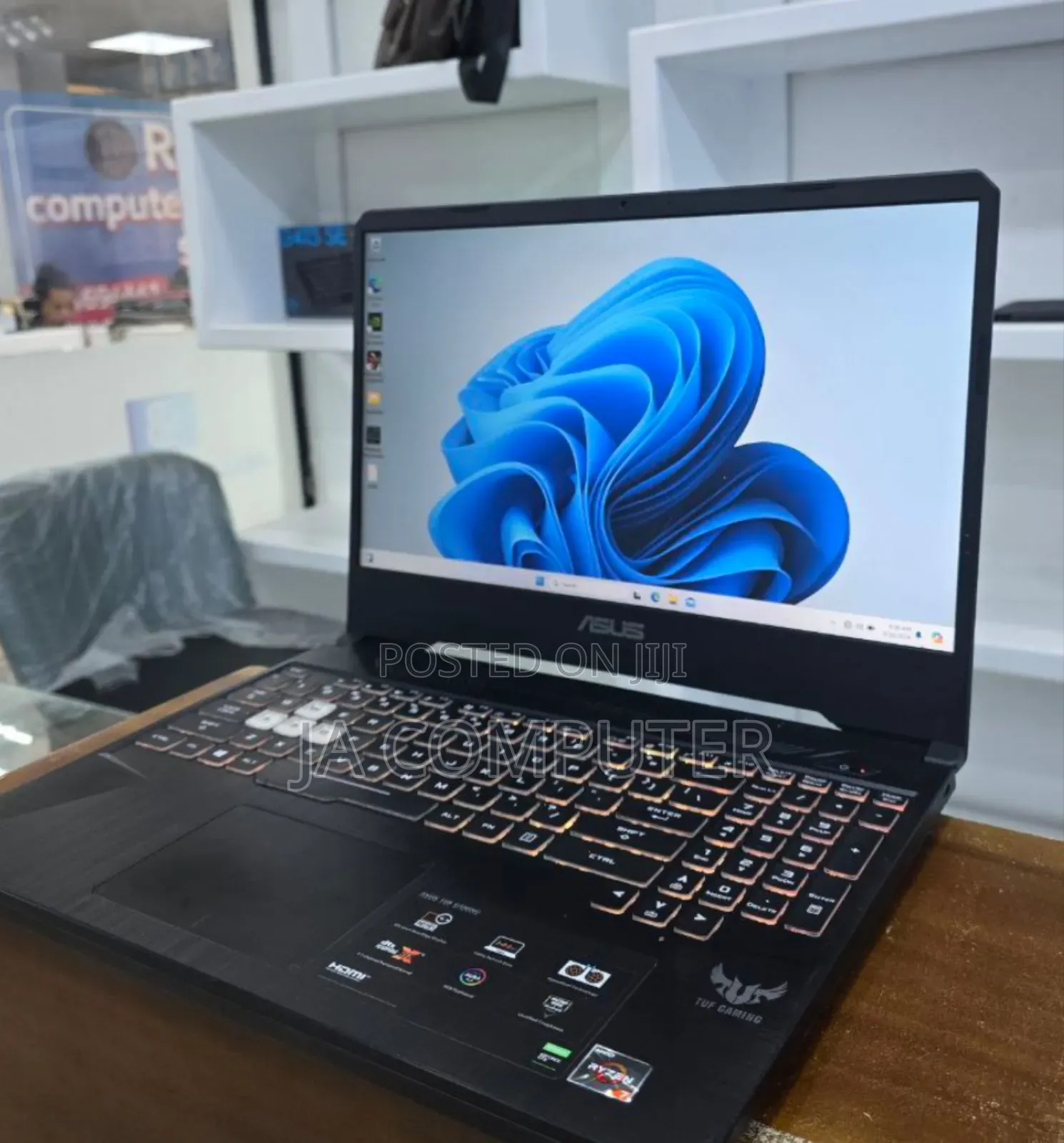 New Laptop Asus TUF Gaming A15 16GB AMD Ryzen 7 SSD 512GB