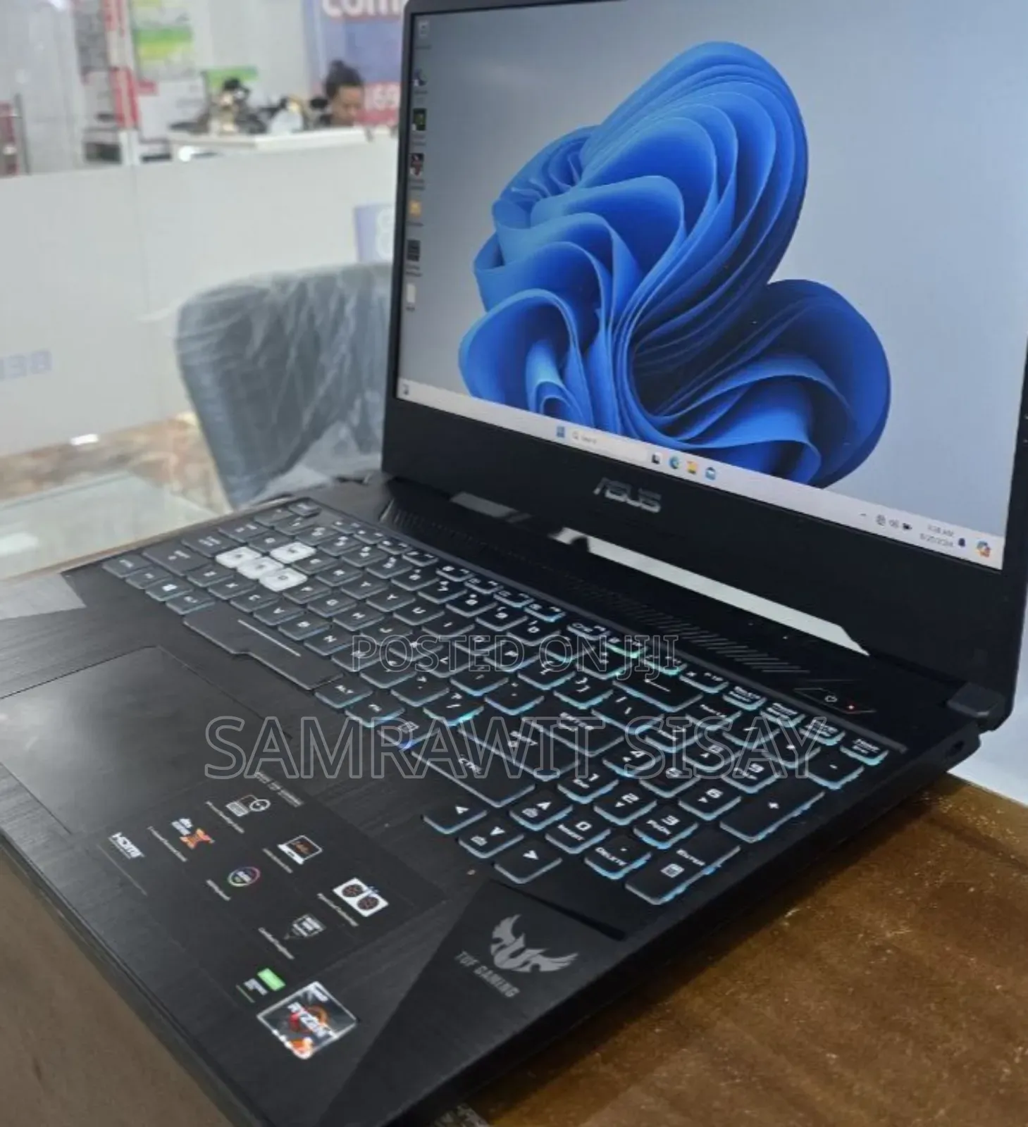 New Laptop Asus TUF Gaming FX504 16GB AMD Ryzen 7 SSD 512GB