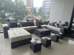 Photo - Full Package U Shape Sofa