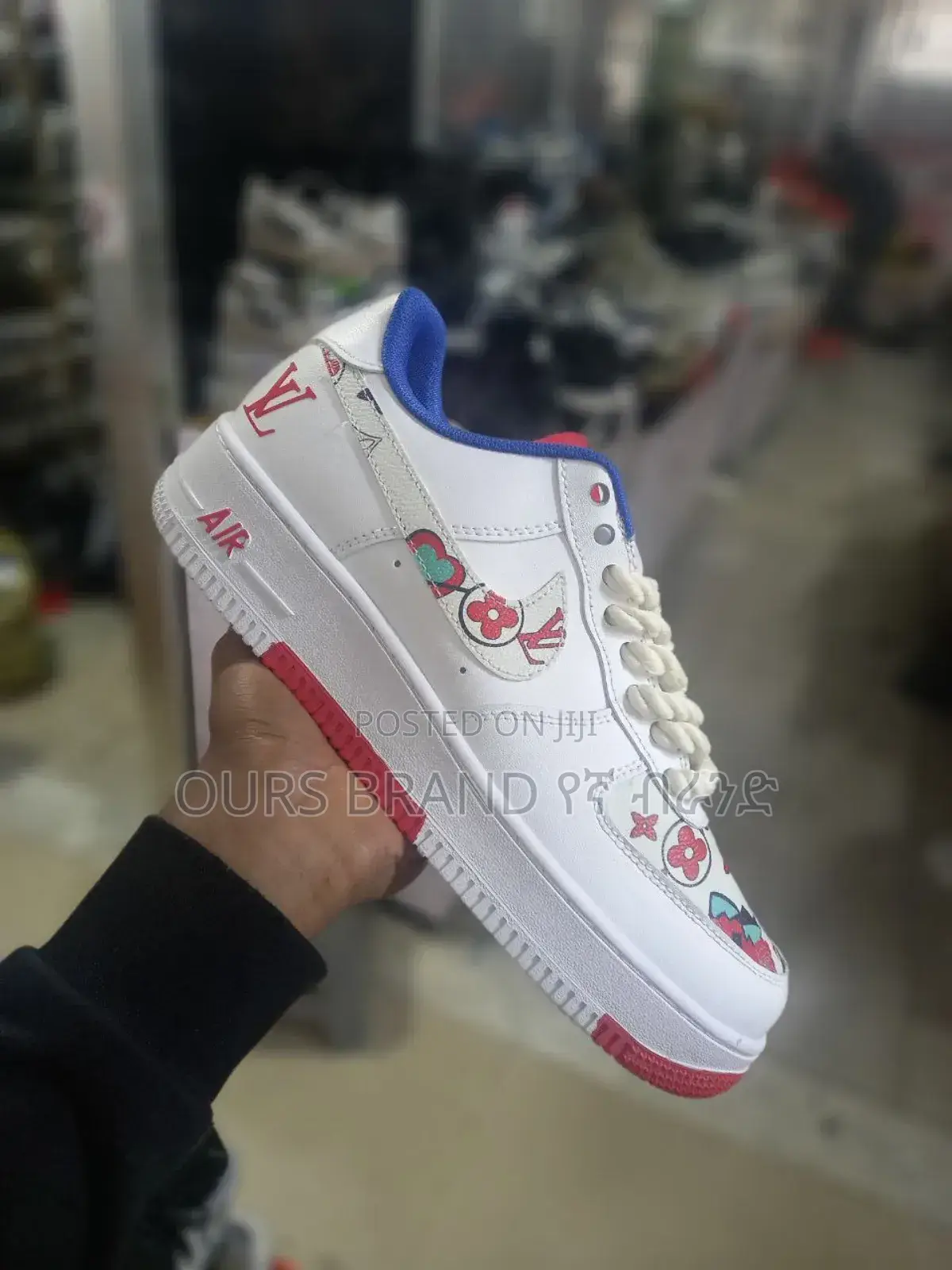 Nike Air Force Louis Vuitton High Master Quality Sneakers Sh