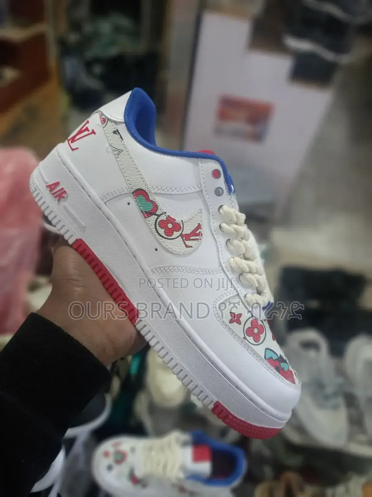 Nike Air Force Louis Vuitton High Master Quality Sneakers Sh