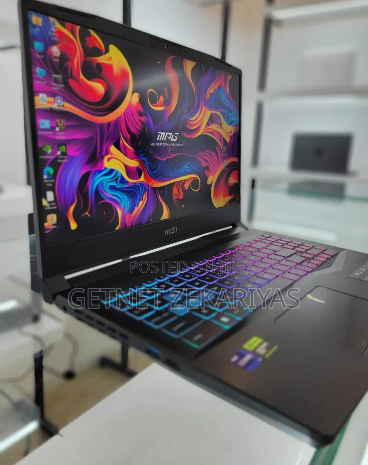 New Laptop MSI Pulse GL76 16GB Intel Core I9 SSD 1T