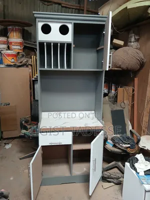 Kitchen Cabinet 80cm MDF ፅድት ያለ